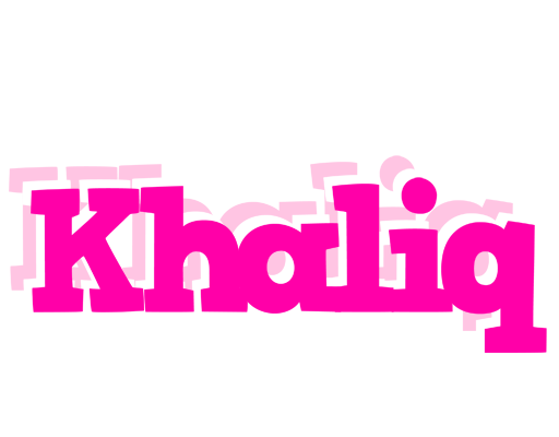 Khaliq dancing logo