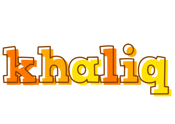 Khaliq desert logo