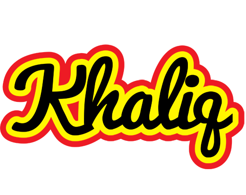Khaliq flaming logo