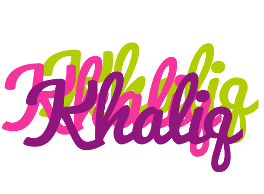 Khaliq flowers logo