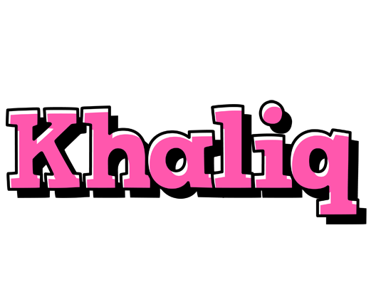 Khaliq girlish logo