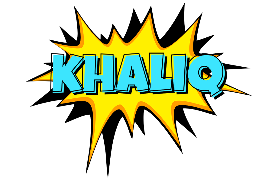 Khaliq indycar logo