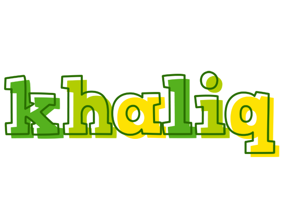 Khaliq juice logo