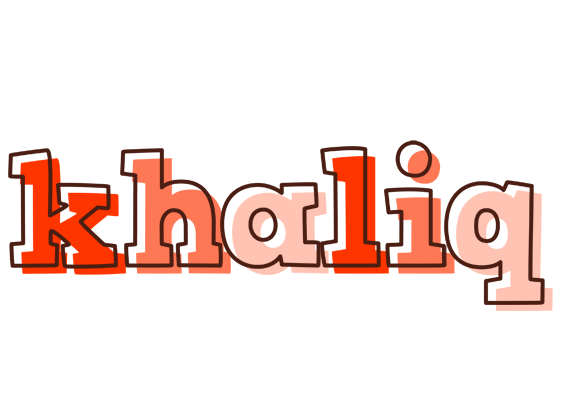 Khaliq paint logo
