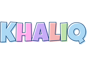 Khaliq pastel logo