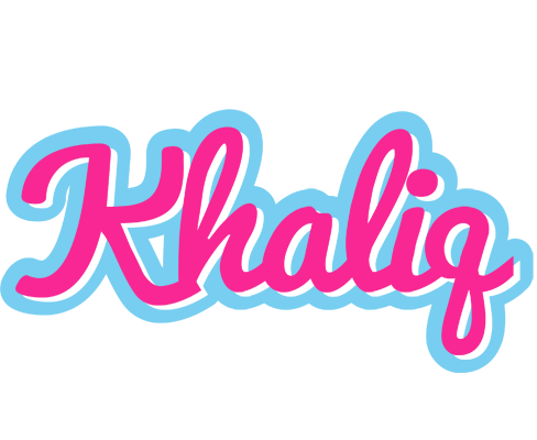 Khaliq popstar logo