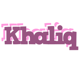 Khaliq relaxing logo