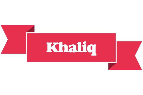 Khaliq sale logo