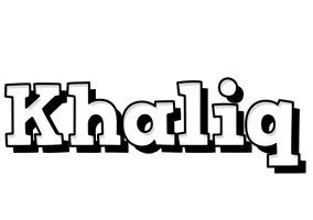 Khaliq snowing logo