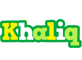 Khaliq soccer logo