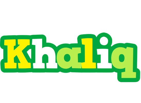 Khaliq soccer logo