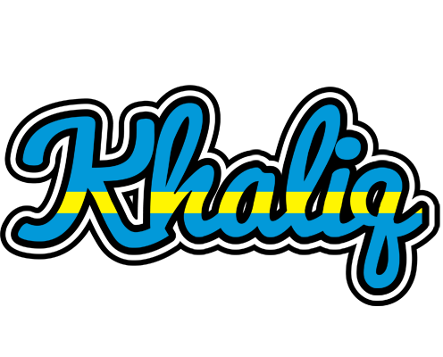 Khaliq sweden logo