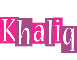 Khaliq whine logo