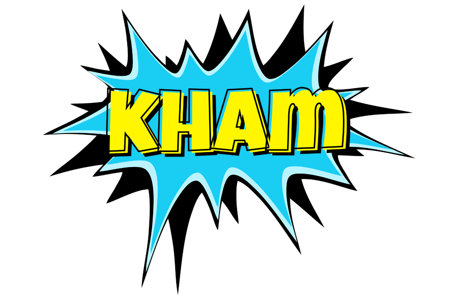 Kham amazing logo