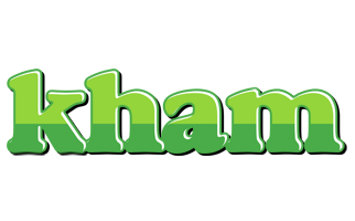 Kham apple logo