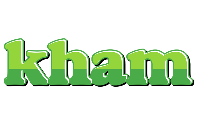 Kham apple logo