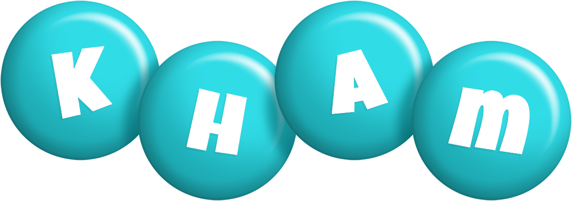 Kham candy-azur logo