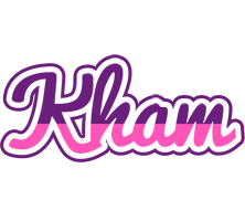 Kham cheerful logo