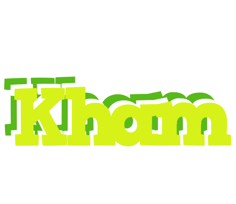 Kham citrus logo