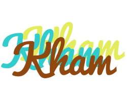 Kham cupcake logo