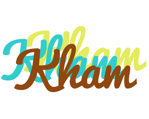 Kham cupcake logo