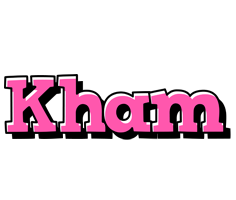 Kham girlish logo