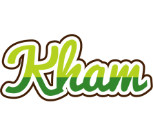 Kham golfing logo