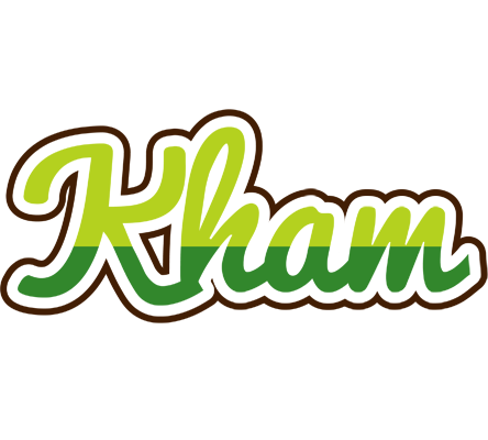 Kham golfing logo