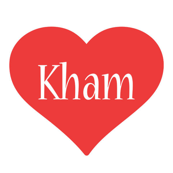 Kham love logo