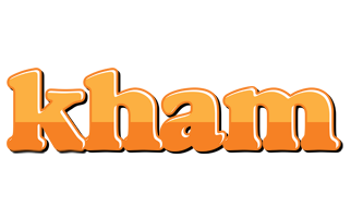 Kham orange logo