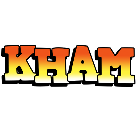 Kham sunset logo