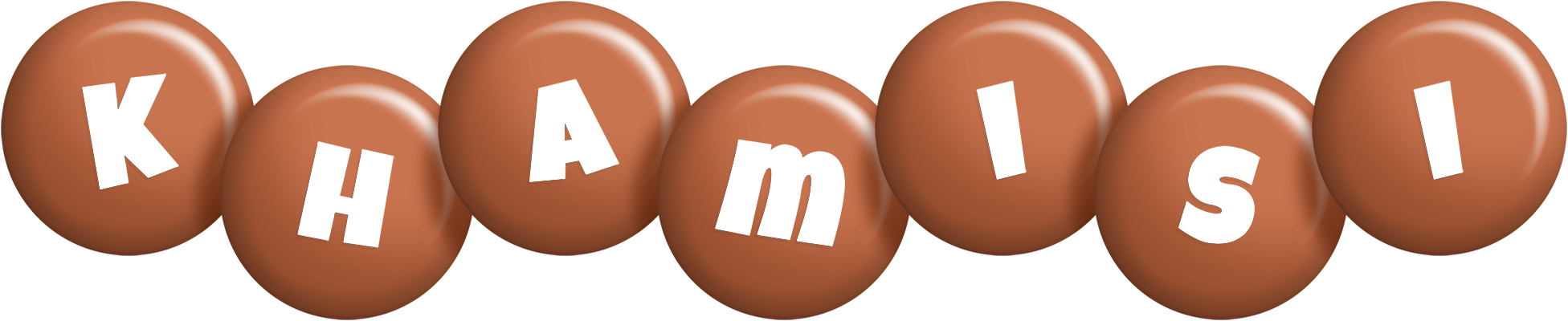 Khamisi candy-brown logo