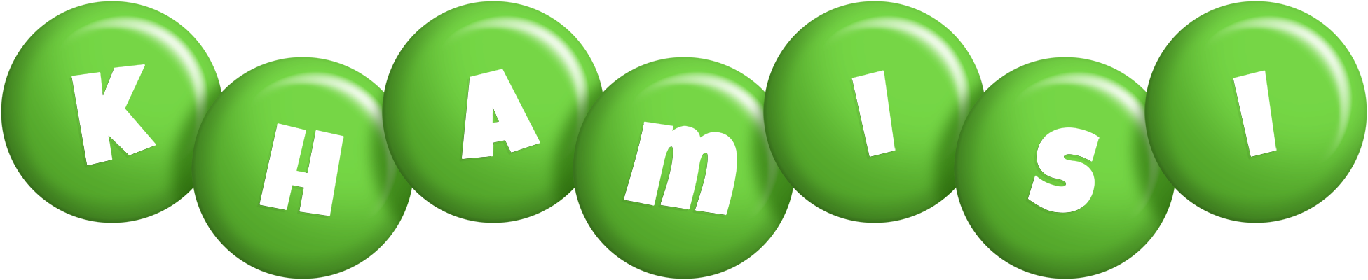 Khamisi candy-green logo