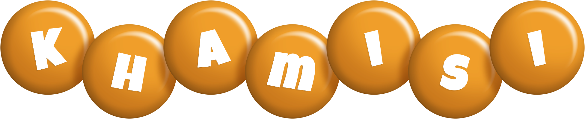 Khamisi candy-orange logo