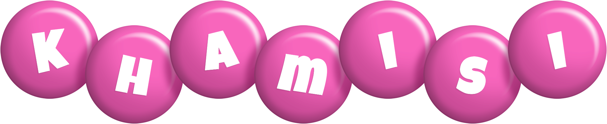 Khamisi candy-pink logo