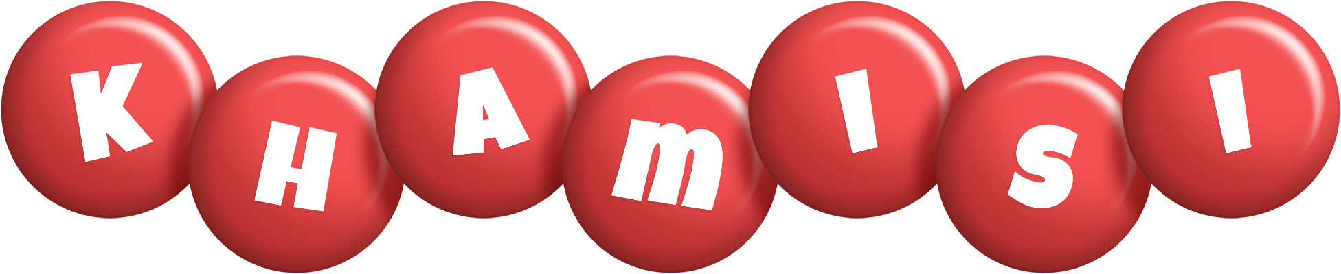 Khamisi candy-red logo