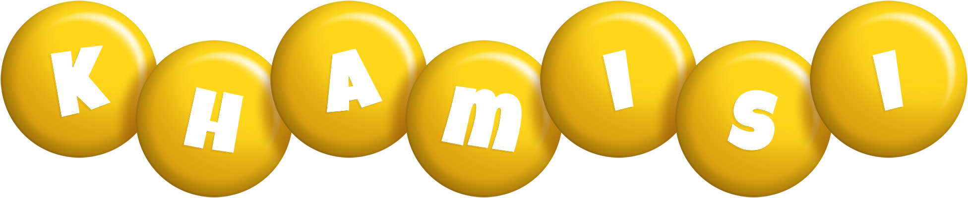Khamisi candy-yellow logo