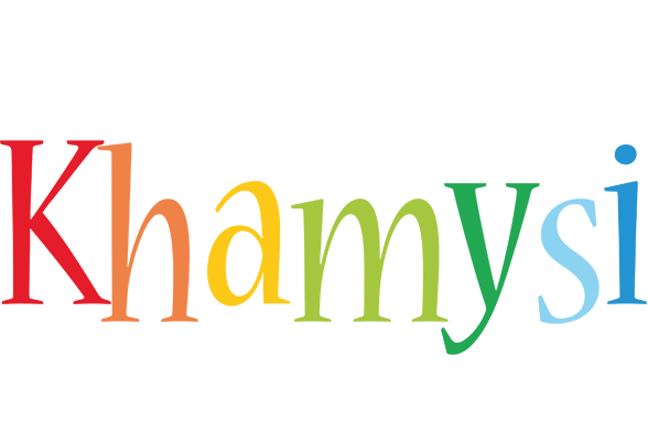 Khamysi birthday logo