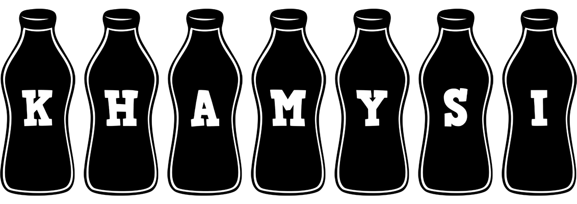 Khamysi bottle logo