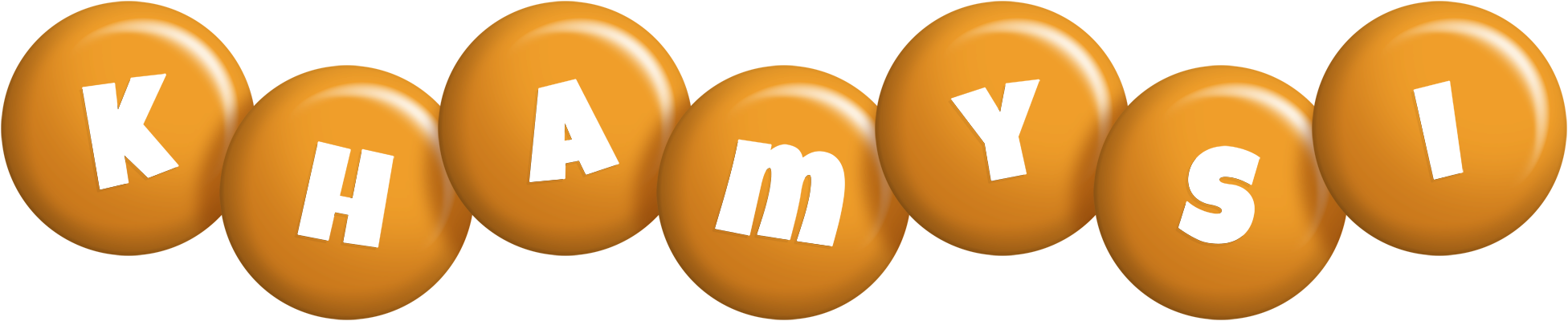Khamysi candy-orange logo