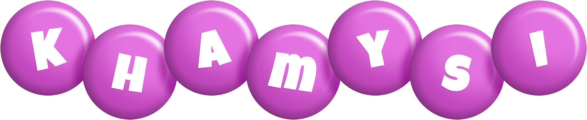 Khamysi candy-purple logo