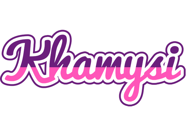 Khamysi cheerful logo