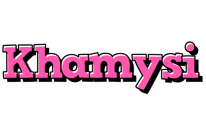 Khamysi girlish logo