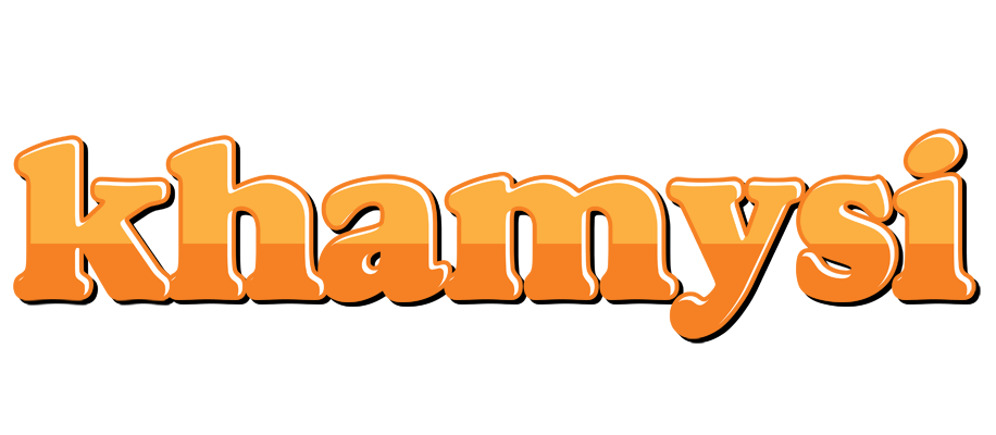 Khamysi orange logo