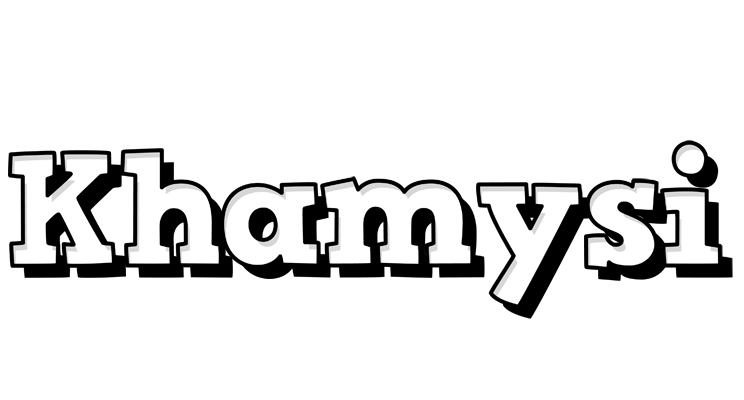 Khamysi snowing logo