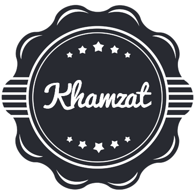 Khamzat badge logo