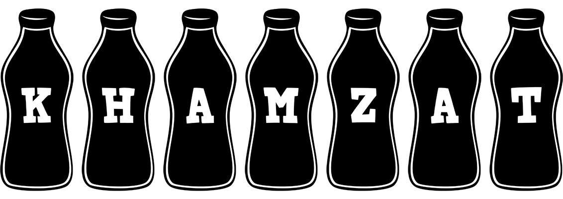 Khamzat bottle logo