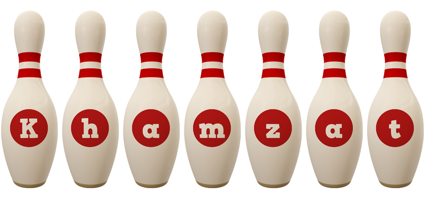 Khamzat bowling-pin logo