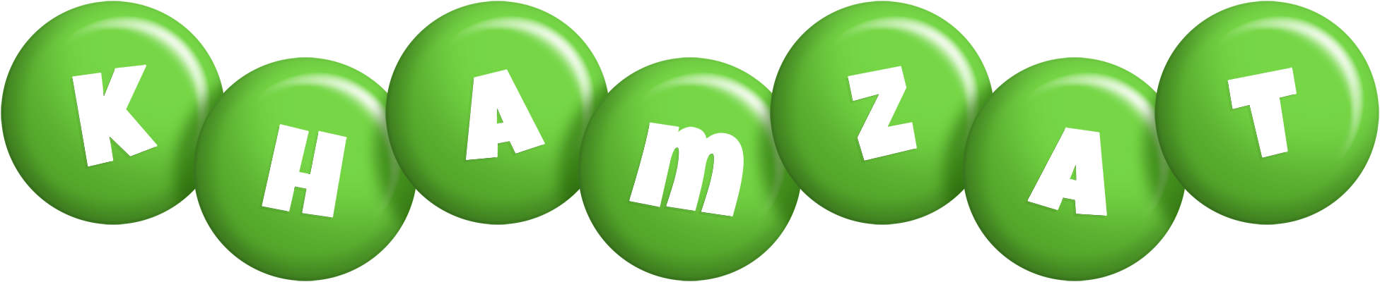 Khamzat candy-green logo