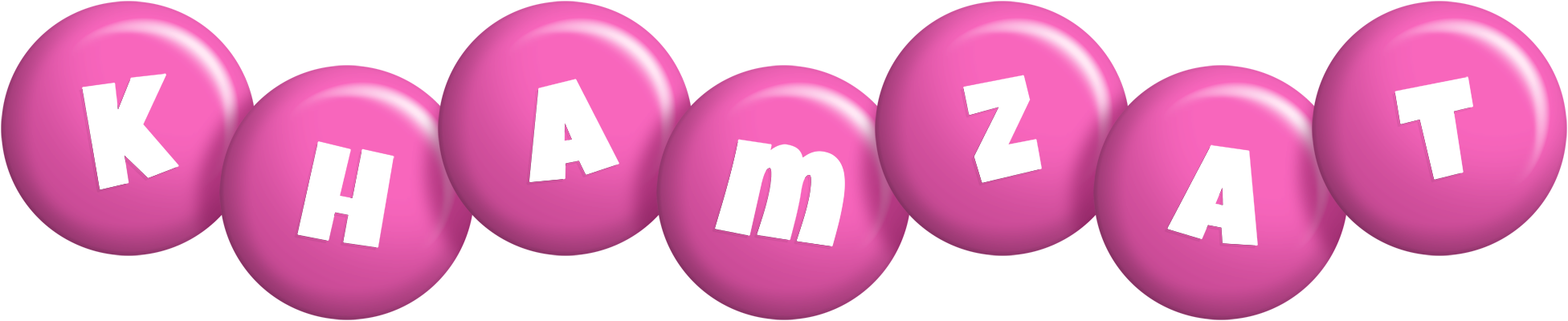 Khamzat candy-pink logo